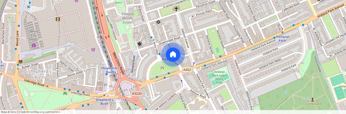 Royal Crescent, Notting Hill, W11