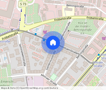 Helle 3-Raumwohnung im 3. OG mit Balkon, Wohnküche, Laminat und Auf... - Photo 1