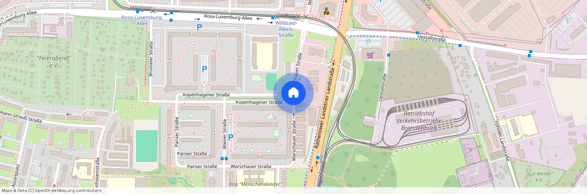 Warschauer Straße 2, 14772 Brandenburg an der Havel, Hohenstücken Süd