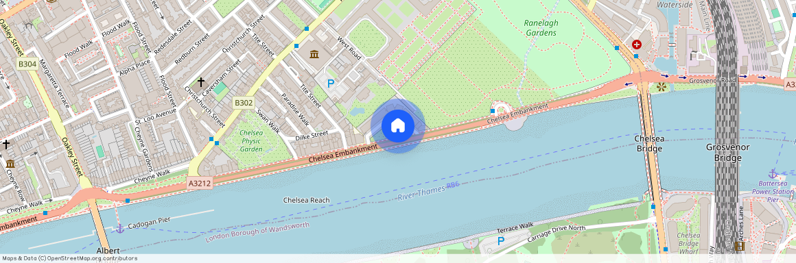 Chelsea Embankment, London, SW3