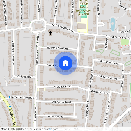 Bradley Gardens, London W13