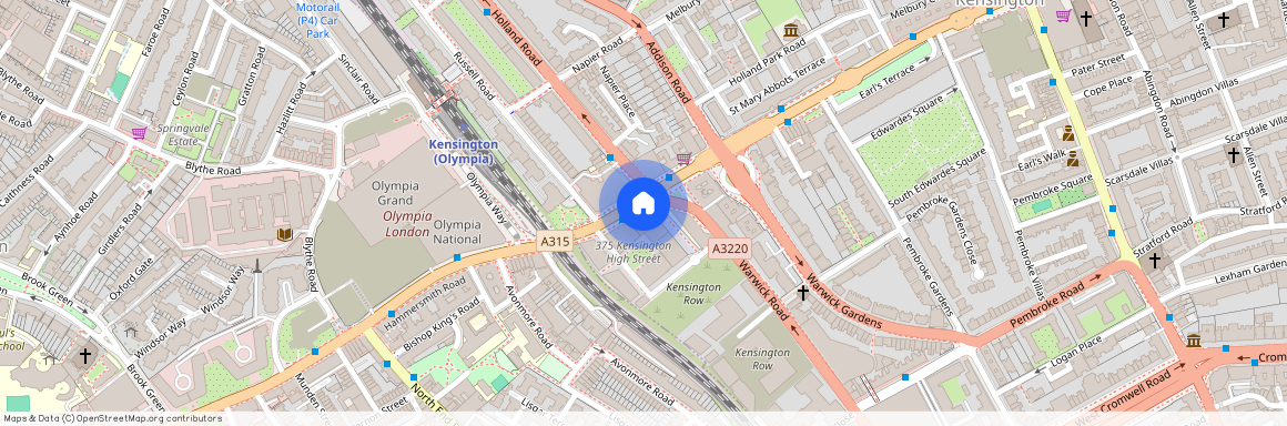 Trinity House, 377 Kensington High Street, W14