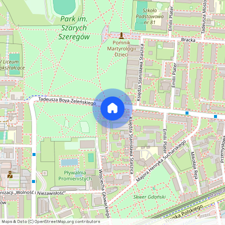 Łódź, Bałuty, Doły, Boya-Żeleńskiego