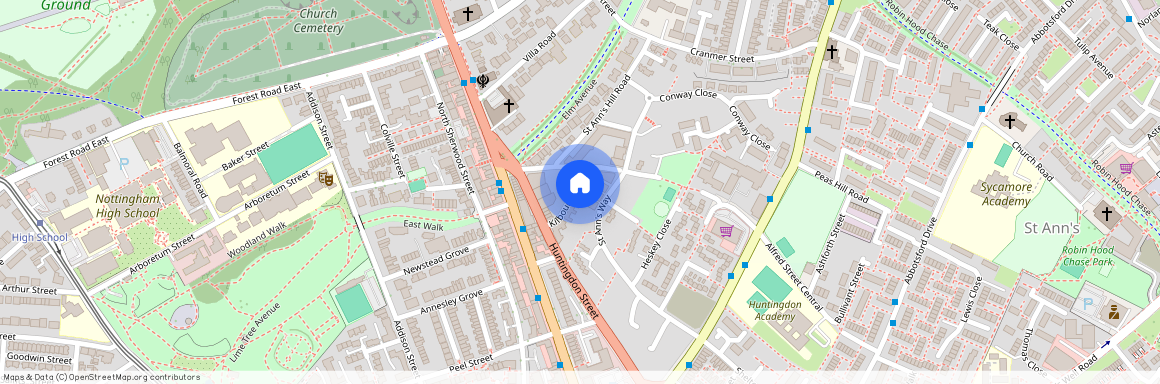 Flat 3, 24 Kilbourn Street, Nottingham, NG3 1BS