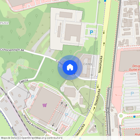 ul. Cichociemnych AK, Łęg, Czyżyny, Kraków, małopolskie