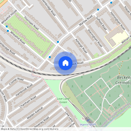 Warwick Road, Birkbeck, London, SE20