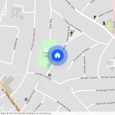 OAKFIELDS ROAD, TEMPLE FORTUNE, NW11