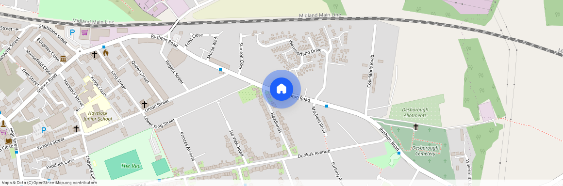 Rushton Road, Desborough