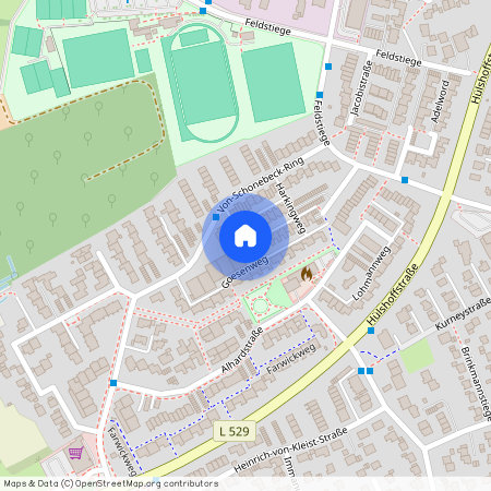 Von-Schonebeck-Ring, 48161 Münster (Westfalen) - Nienberge