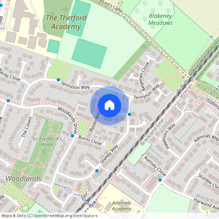 Shakespeare Way, Thetford