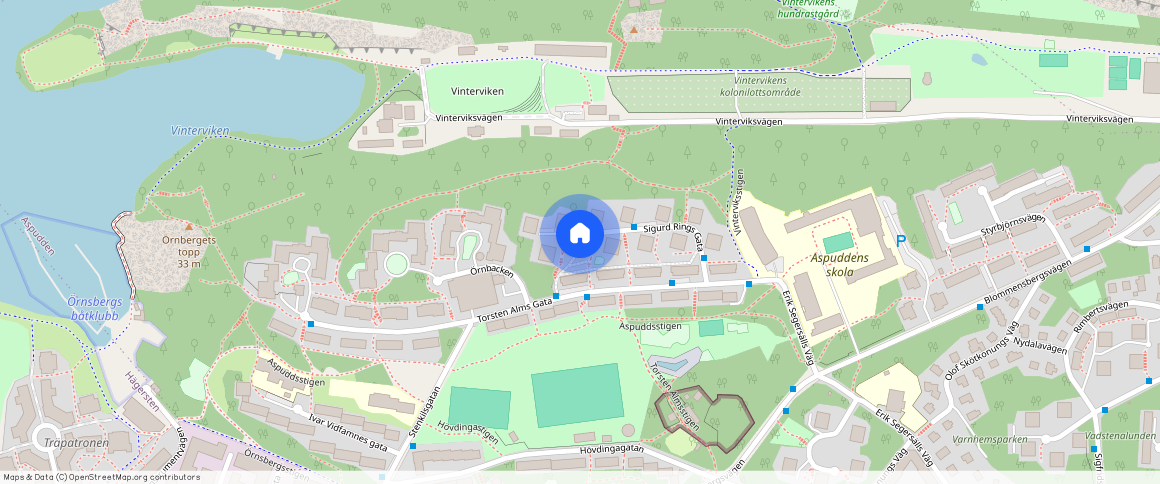 Sigurd Rings Gata **, Aspudden