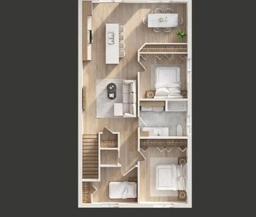 Appartement 5 1/2 East-Angus - Photo 1