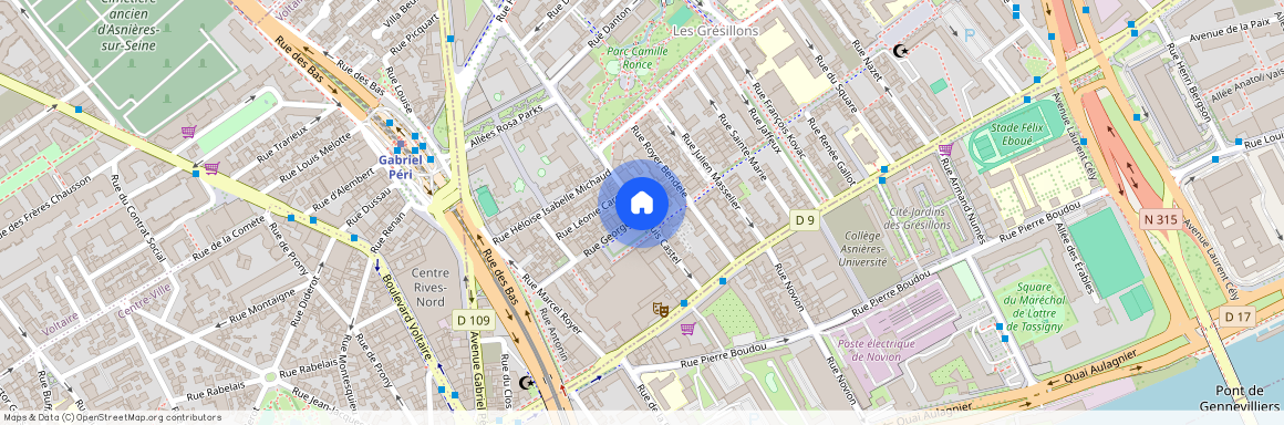 Rue Georges et Rue Louis Castel 92230 Paris