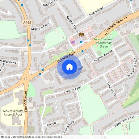 Squires Grove, Willenhall, West Midlands, WV12