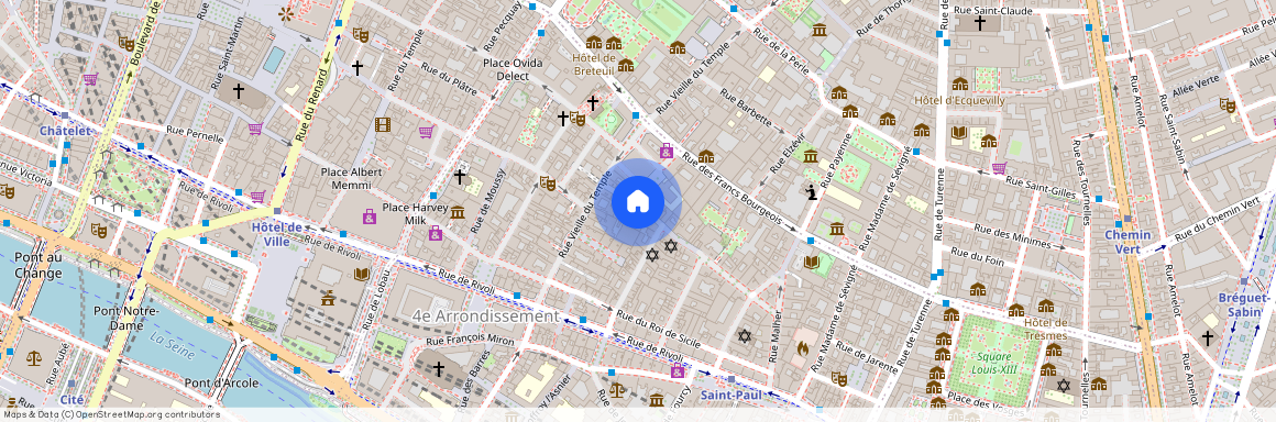 Building Rue des Rosiers - checkmyguest - 1336795, Rue des Rosiers, Paris