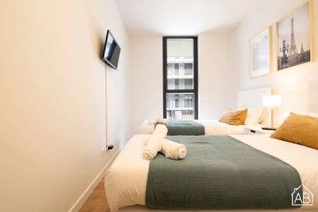 Spacious 3-Bedroom Apartment with Communal Pool by the Sea in Badalona - Foto 4