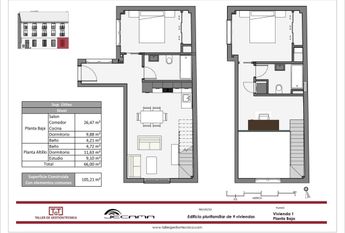 Dúplex con terraza en el corazón de El Carmen