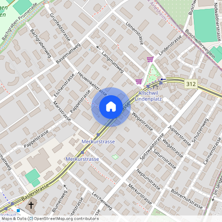 4123, Allschwil, Baslerstrasse, 305