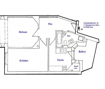 Wohnung in Gera-Zentrum - Foto 5