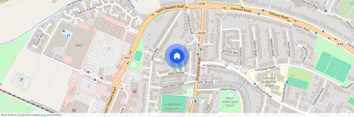 Kingsholm Square, Gloucester GL1