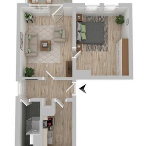 Nachmieter gesucht - 2-Raum-Wohnung in Pegau - Photo 3