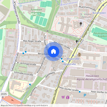 Bergstr. 10, 86199 Augsburg