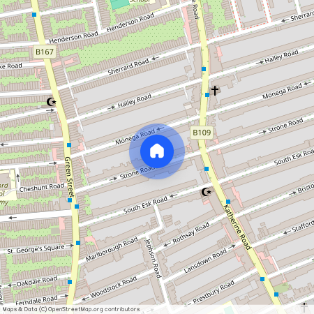 Strone Road, Forest Gate, London