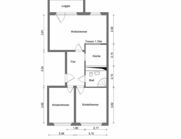 ERSTBEZUG nach SANIERUNG :-) MIT BALKON - Foto 1