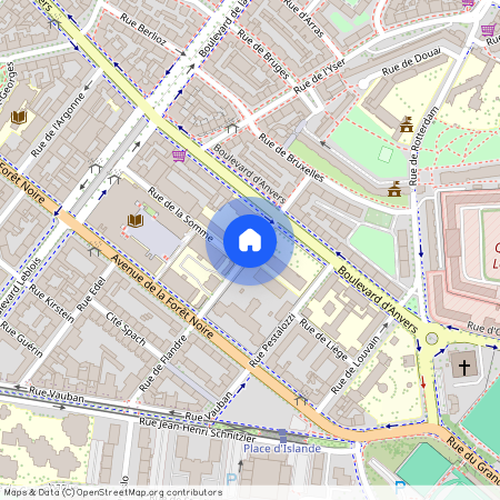 Rue de Wallonie, Francja, Strasbourg