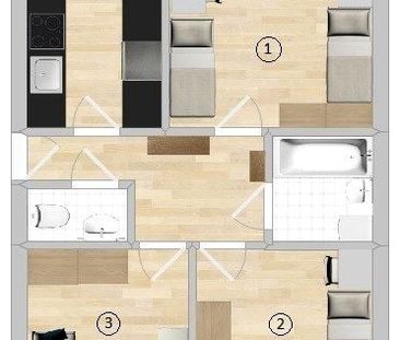 Pokój, ul. Bobrzyńskiego - Zdjęcie 1