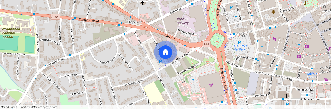 Clifton Street, Wolverhampton, WV3