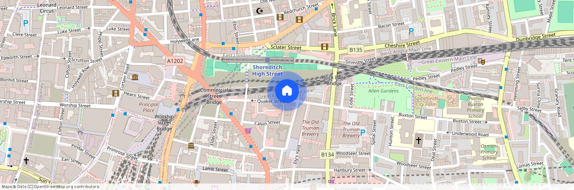 Quaker Street, Shoreditch, London, E1