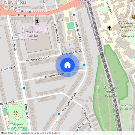 Ommaney Road, Telegragh Hill, SE14