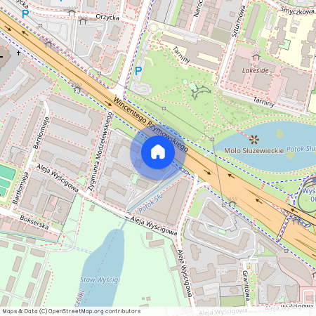 ul. Zygmunta Modzelewskiego 12, Służew, Mokotów, Warszawa, mazowieckie