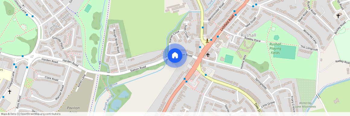 Station Road, Rushall, Walsall