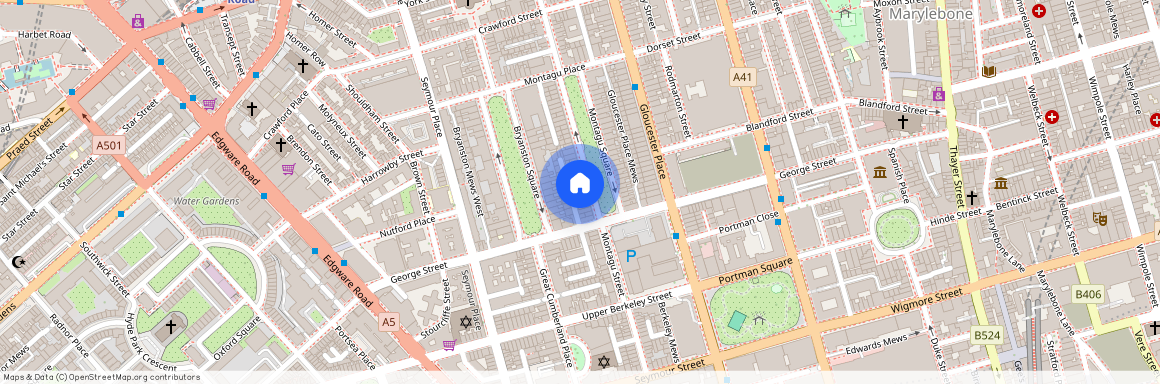 Montagu Square, W1H, Marylebone