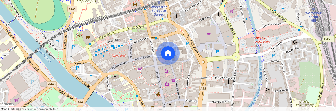 Avail Now! - 3 Ensuite Rooms -St. Swithins House, Trinity Street, Worcester