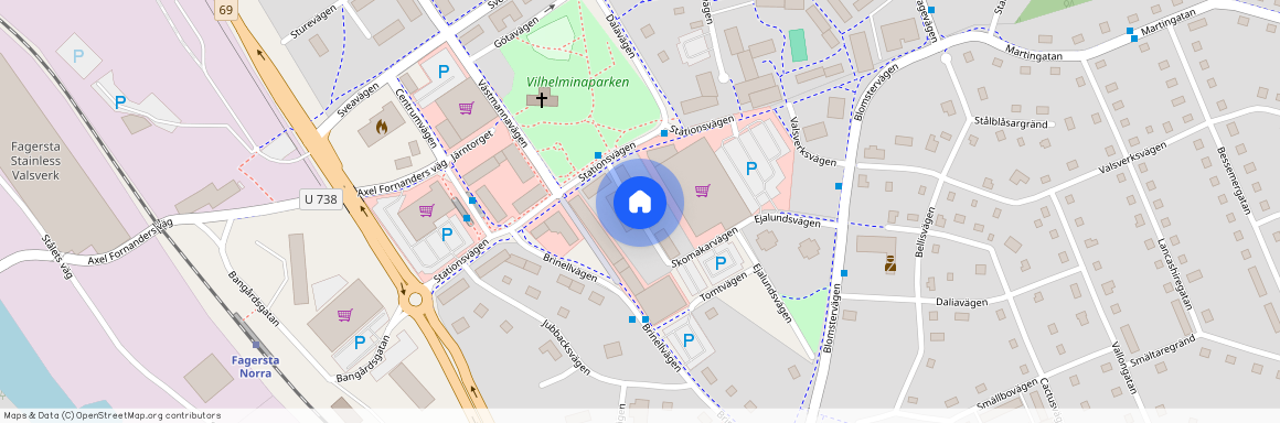 Vilhelminavägen, Fagersta