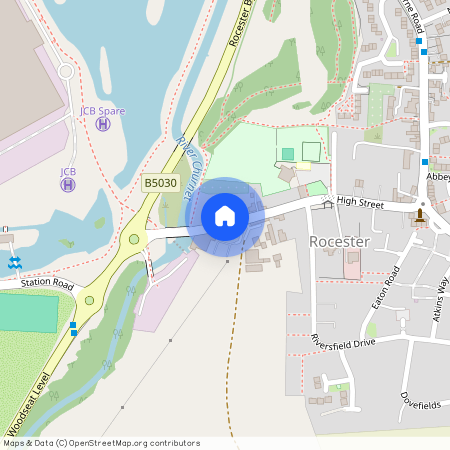 Churnet Row, Staffordshire ST14