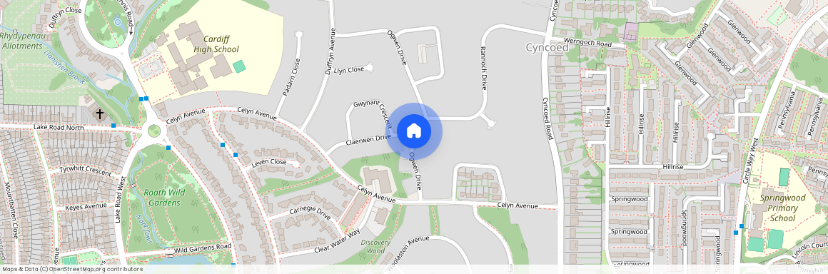 Ogwen Drive, CF2, Caerdydd