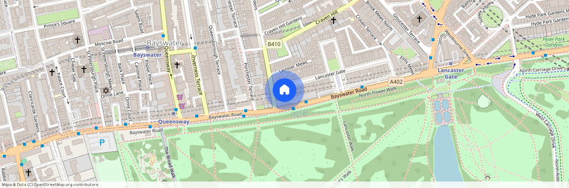 Lancaster Gate, Bayswater, W2