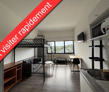 Appartement à louer 1 pièce 23m² - Photo 2