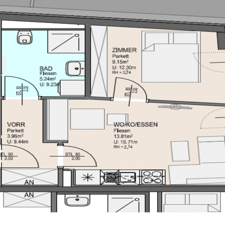 Graz- Geidorf: Ideal für Studenten und Stadtliebhaber!2-Zimmer-Wohnung - Photo 3