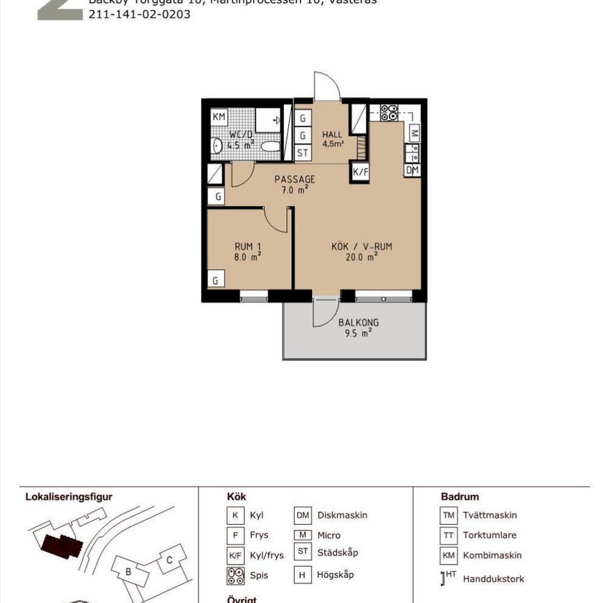 Bäckby Torggata 10 - Foto 1