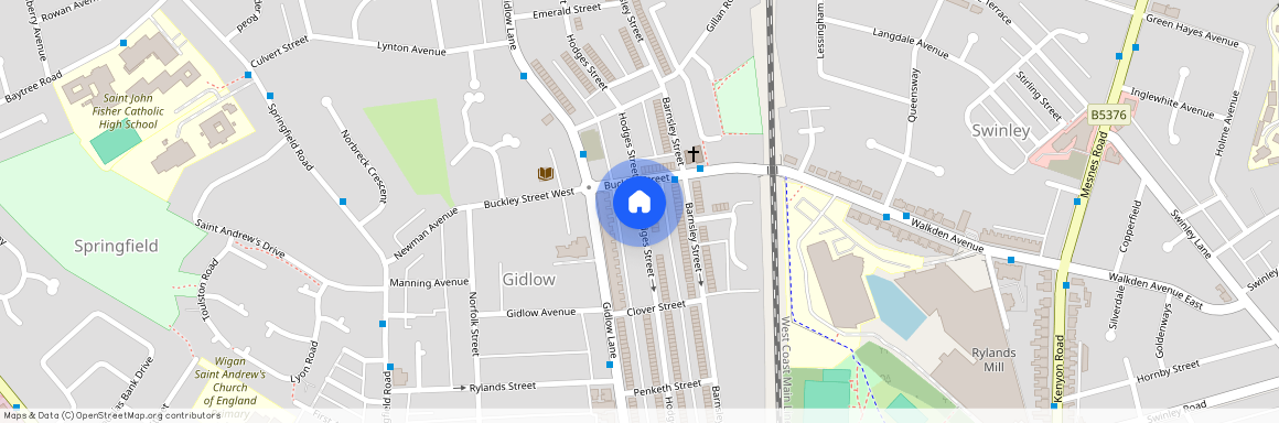 Hodges Street, Springfield, Wigan, WN6