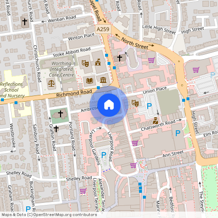 Ambrose Place, Worthing, East Sussex