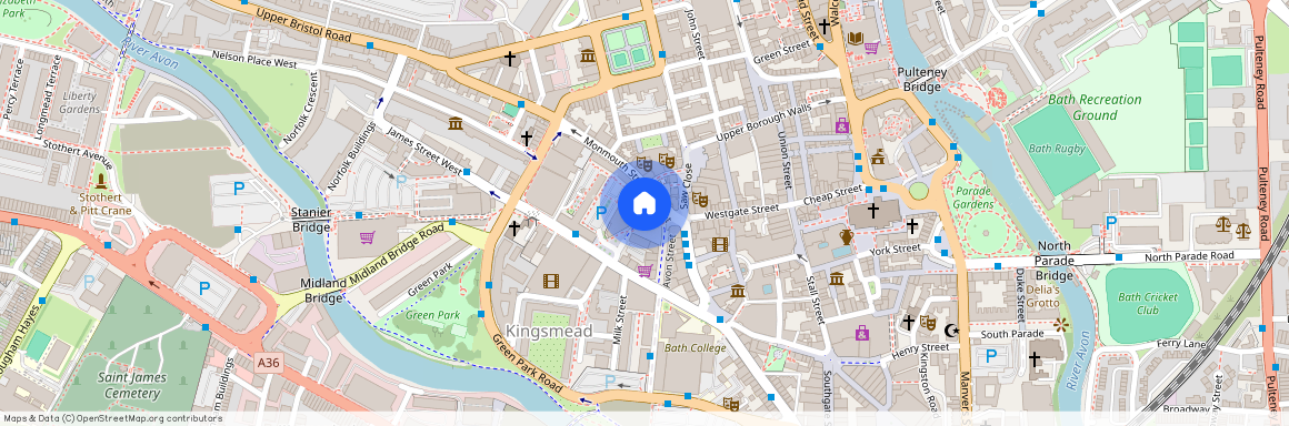 Kingsmead Street, Bath, Somerset, BA1