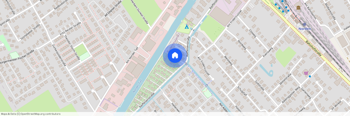 Raiffeisenstraße, 26506, Raiffeisenstraße    Norden