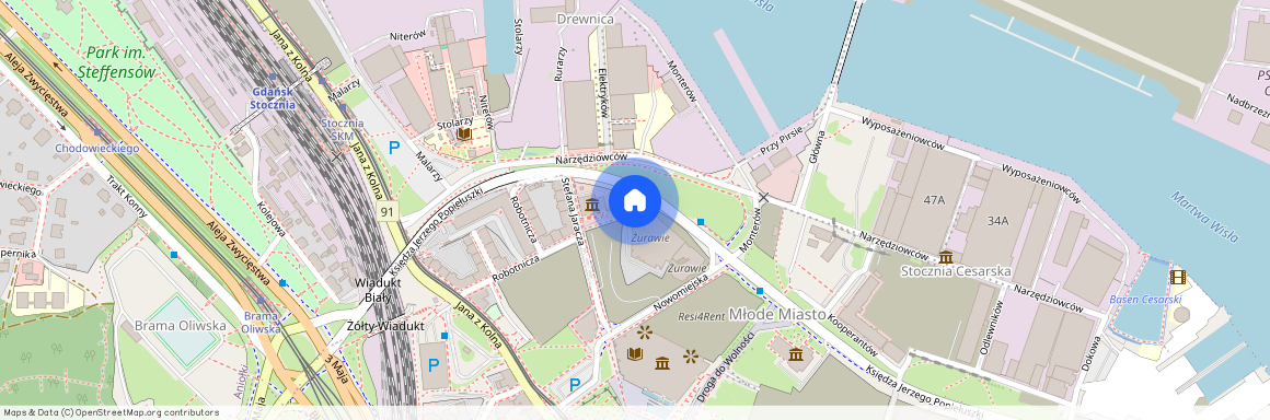 Śródmieście, Księdza Jerzego Popiełuszki, Gdańsk