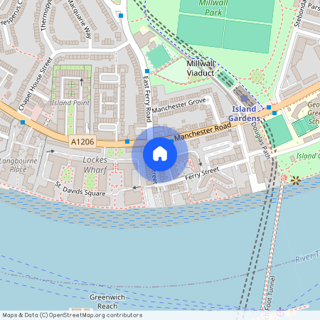 Ferry Street, Isle Of Dogs, London, E14